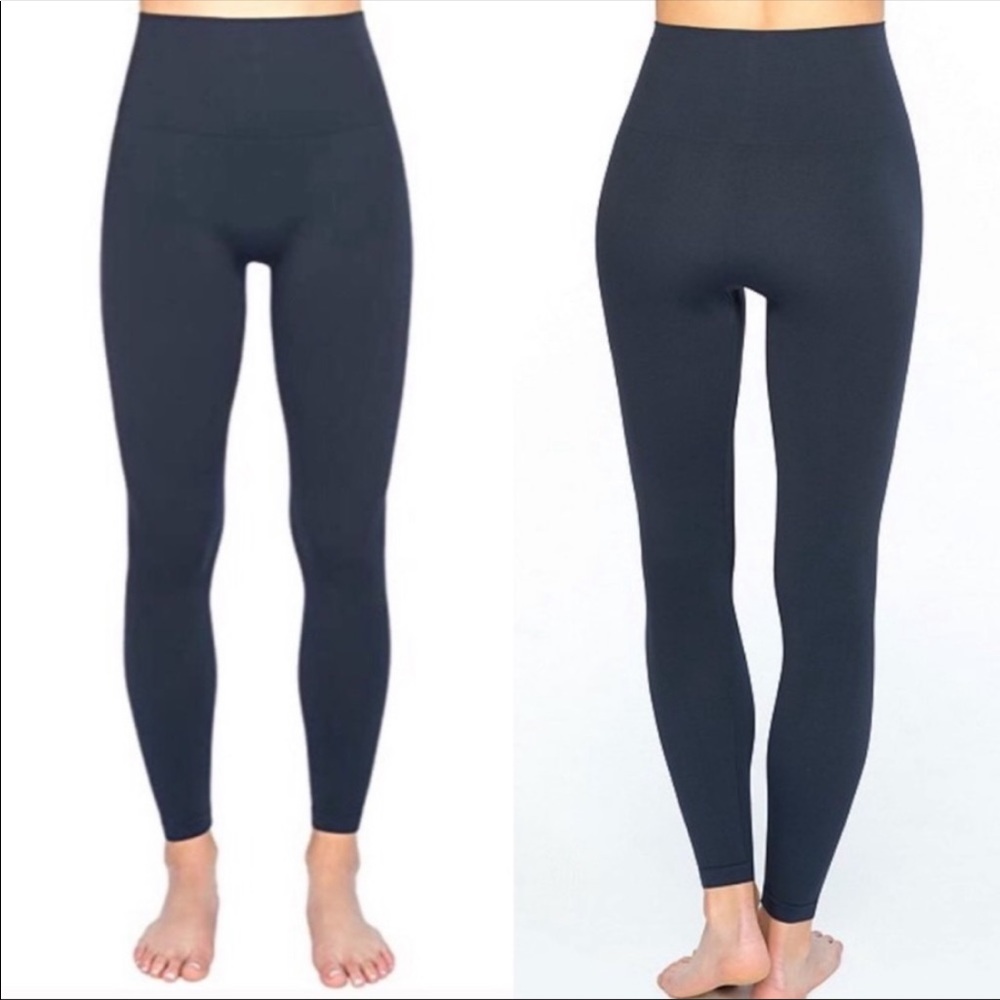 SPANX Look At Me Now Seamless Leggings Port Navy